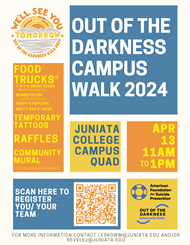 OUT OF THE DARKNESS WALK Marketing Poster